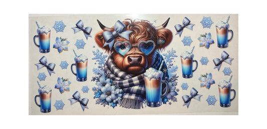 #15003 Winter Cow 16oz-24oz