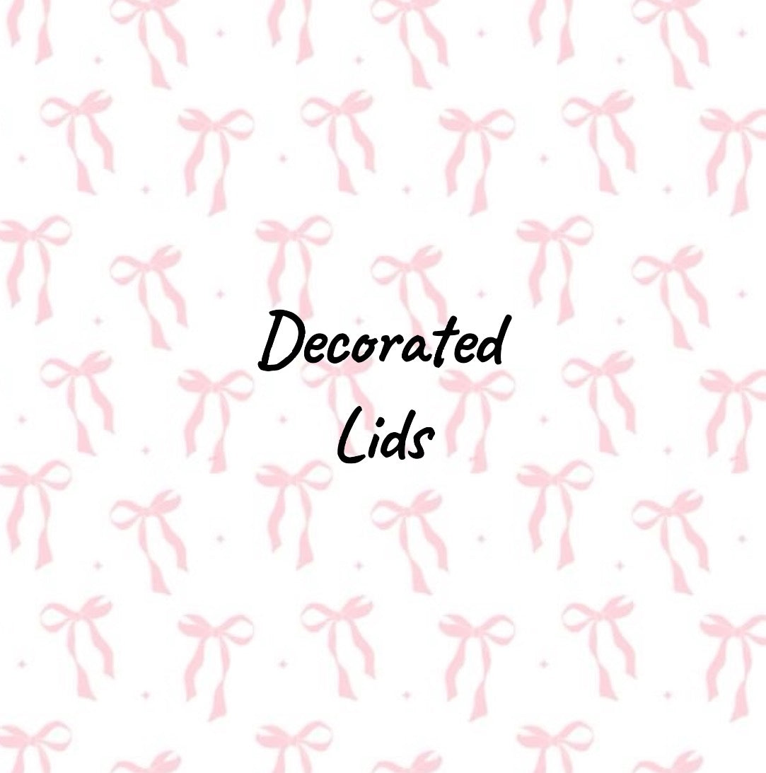 Decorated Lid
