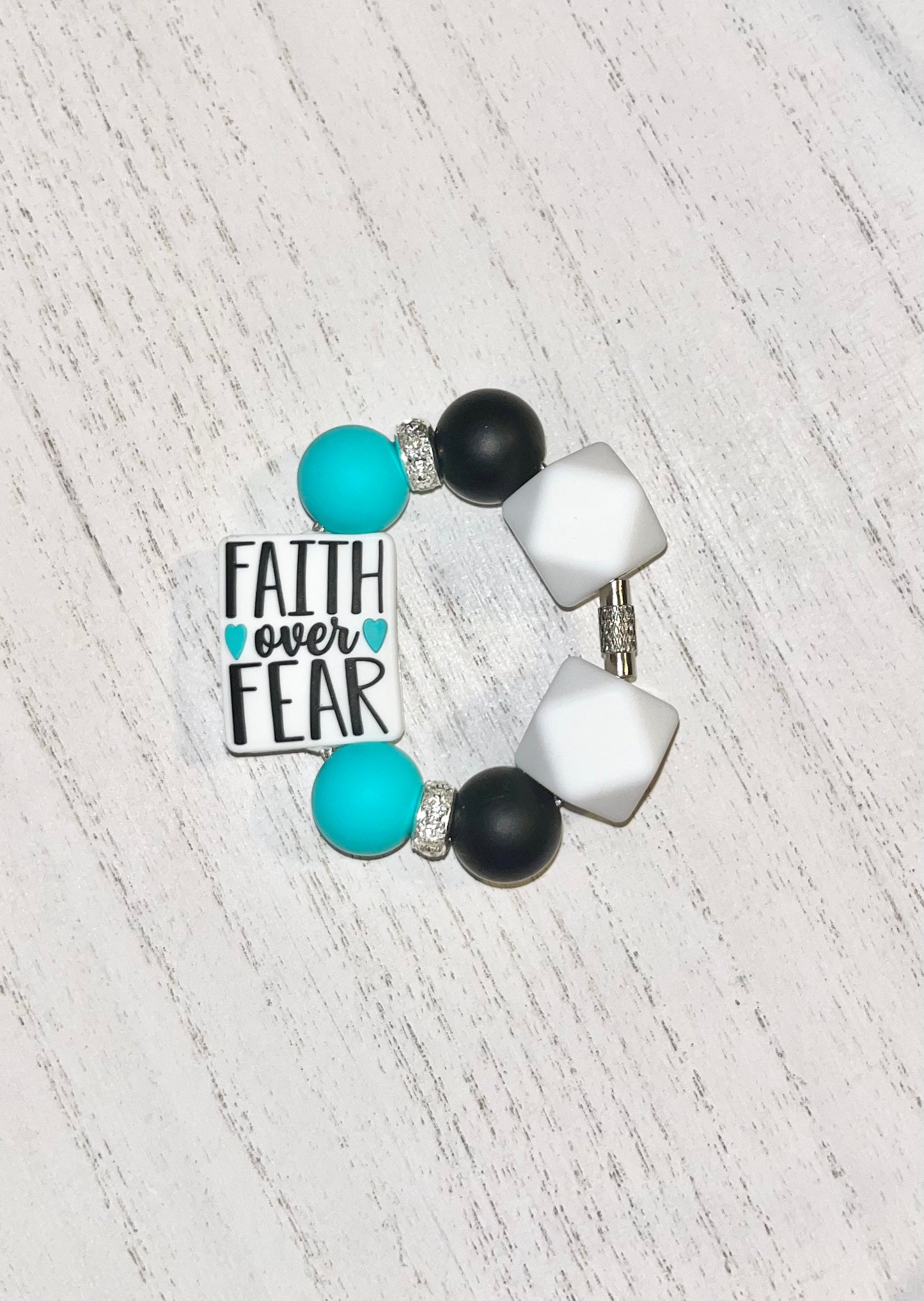 Faith Over Fear | Cup Charm