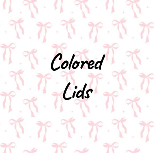 Colored Lids 16oz