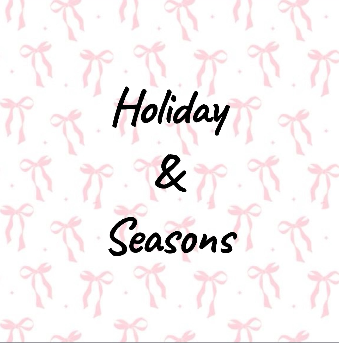 Holiday/Season Wraps