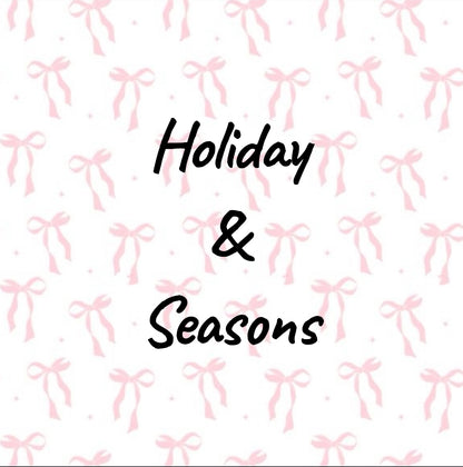 Holiday/Season Wraps