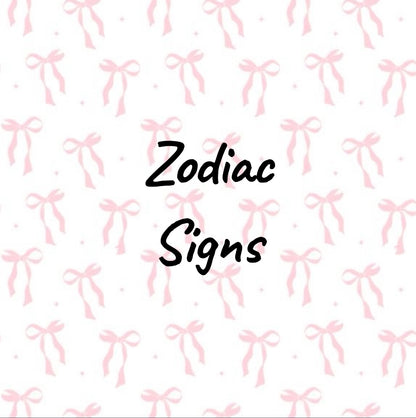 Zodiac Sign Wraps