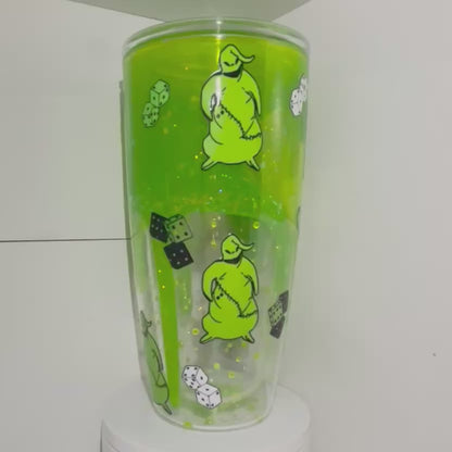 #4544 24oz Oogie Boogie (Lava/Glow Glitter)