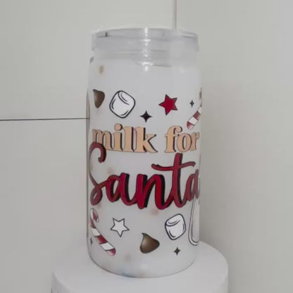#4523 16oz Milk For Santa (Colored Liquid)