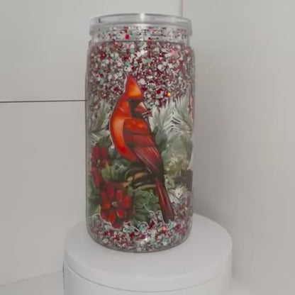 #4526 16oz Cardinal (Slow Flow Glitter)